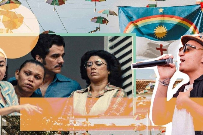 Jotapê, João Gomes e Mestrinho conquistaram o Grammy Latino de melhor álbum de música de raízes em língua portuguesa - (crédito: Getty Images) Jotapê, João Gomes e Mestrinho conquistaram o Grammy Latino de melhor álbum de música de raízes em língua portuguesa - (crédito: Getty Images)