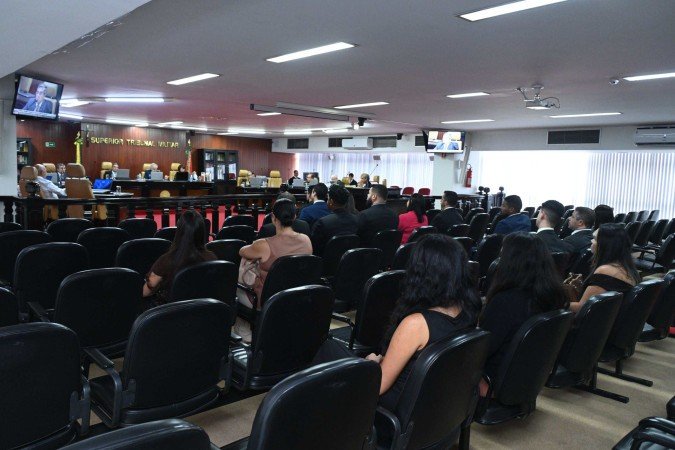 Plenário do Superior Tribunal Militar -  (crédito: Divulgação/STM)