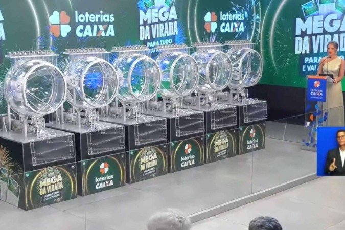 O sorteio da Mega da Virada foi realizado na manhã desta quinta-feira (1º/01). O prêmio de R$ 1,09 bilhão não acumula