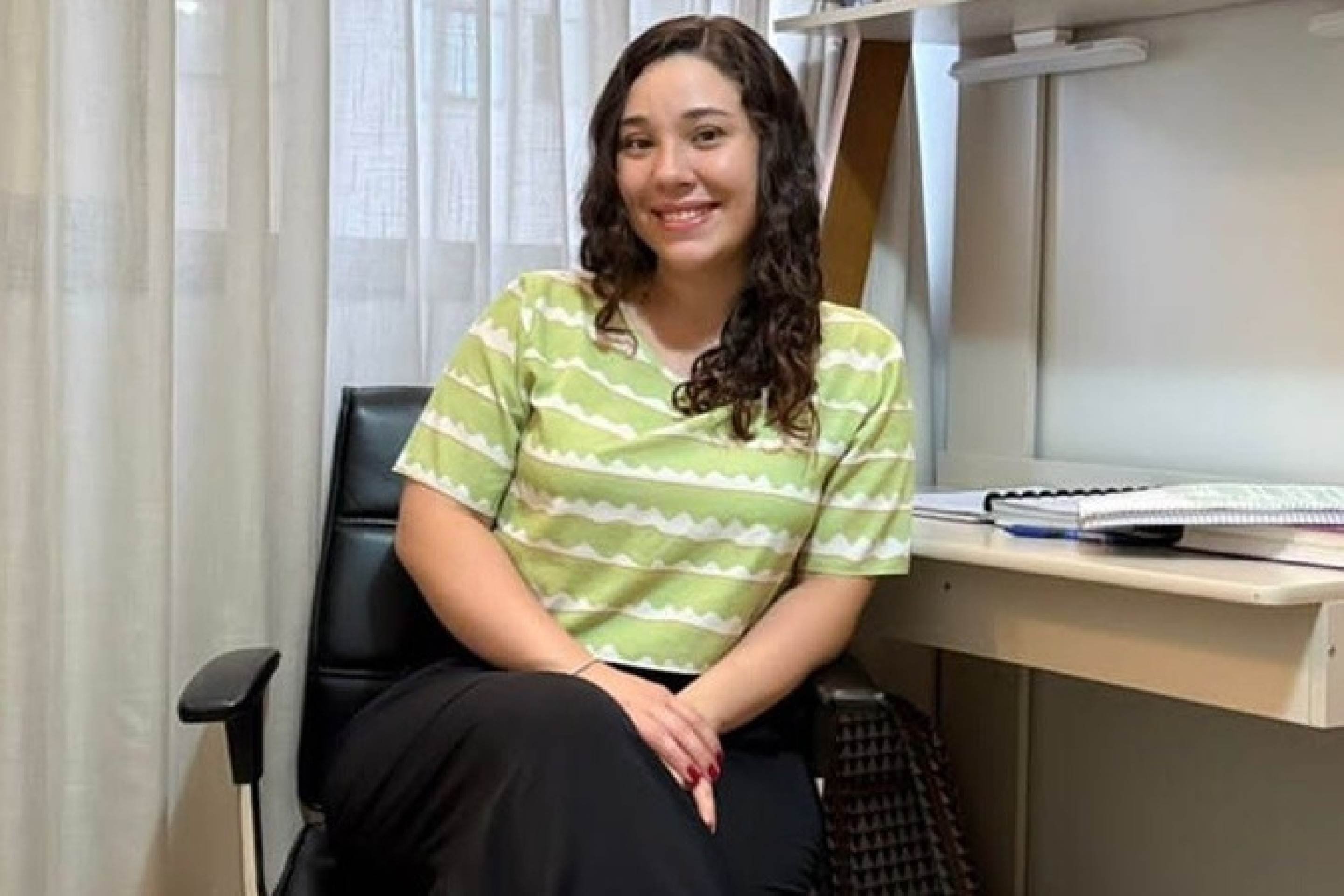 Luiza Moraes, 25 anos, est&aacute; se preparando para o concurso do Tribunal de Contas da Uni&atilde;o (TCU)