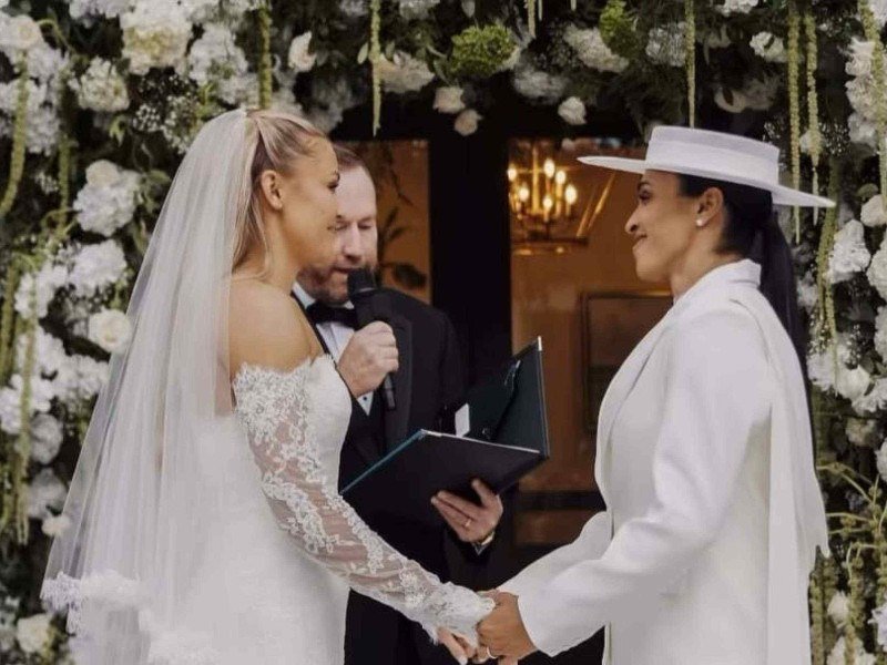 Marta e Carrie  -  (crédito: Reprodução Instagram jcloss_events)