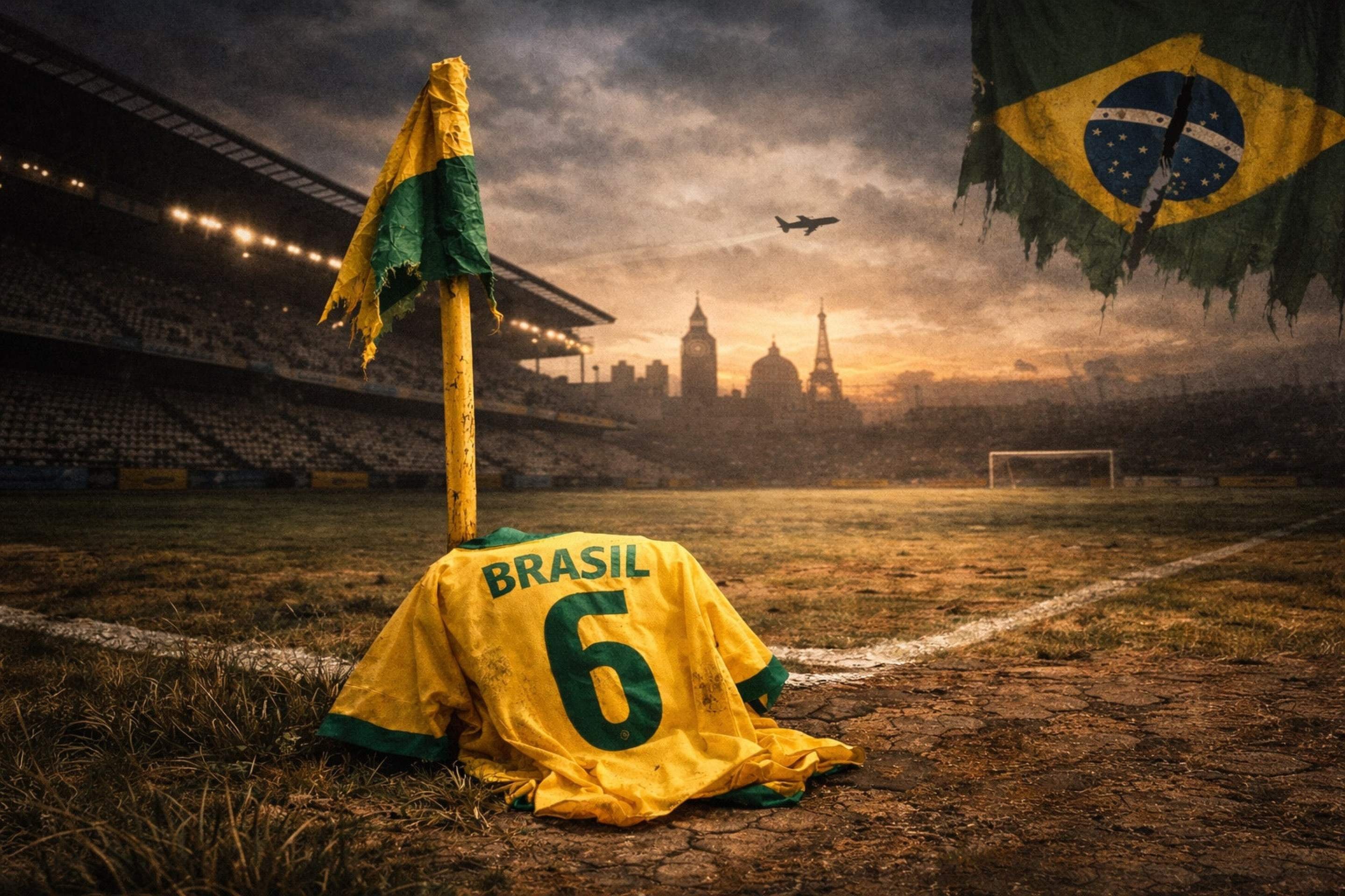 A camisa 6 pede socorro: é grave a crise na lateral esquerda do Brasil