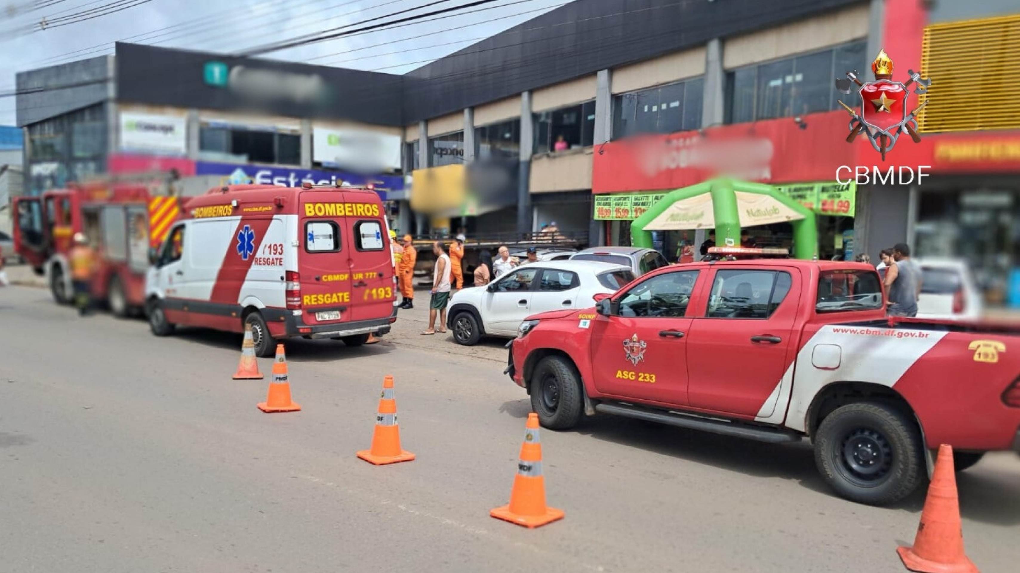 Queda de parede ocorreu na manh&atilde; deste s&aacute;bado (3/1), em Sobradinho II