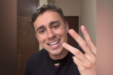 Nikolas defendeu que a esquerda deveria deixar o povo venezuelano sentir "um pouco do gosto do primeiro passo da liberdade" -  (crédito: Reprodu&ccedil;&atilde;o/Redes sociais)
