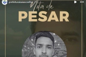 A prefeitura do município de Isaías Coelho emitiu uma nota de pesar