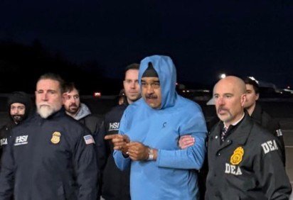  Nova York/EUA - 04/01/2026 - MUNDO - Ex-Presidente Nicol&aacute;s Maduro na chegada a Nova York e na sede da DEA ap&oacute;s sua captura na Venezuela. Foto: RS/Fotos P&uacute;blicas -  (crédito: RS/Fotos P&uacute;blicas) - Nova York/EUA - 04/01/2026 - MUNDO - Ex-Presidente Nicol&aacute;s Maduro na chegada a Nova York e na sede da DEA ap&oacute;s sua captura na Venezuela. Foto: RS/Fotos P&uacute;blicas -  (crédito: RS/Fotos P&uacute;blicas)