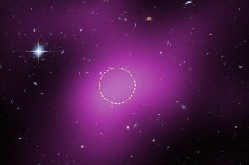 Caso cresça, a Nuvem 9 pode, eventualmente, formar uma nova galáxia no futuro -  (crédito:  NASA, ESA. G. Anand (STScI), and)