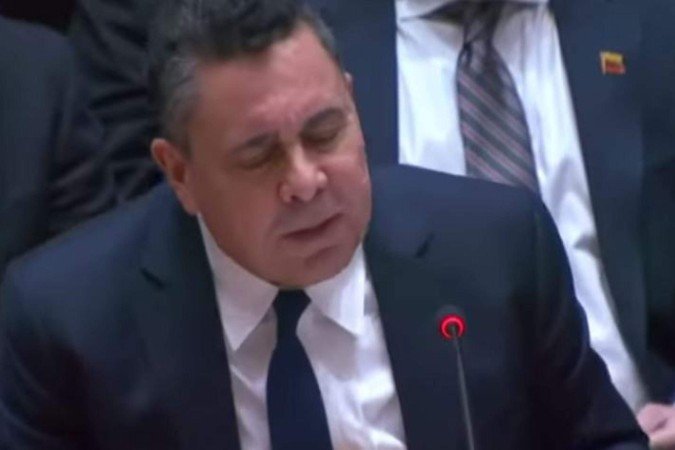 O representante da Venezuela, Samuel Moncada: 