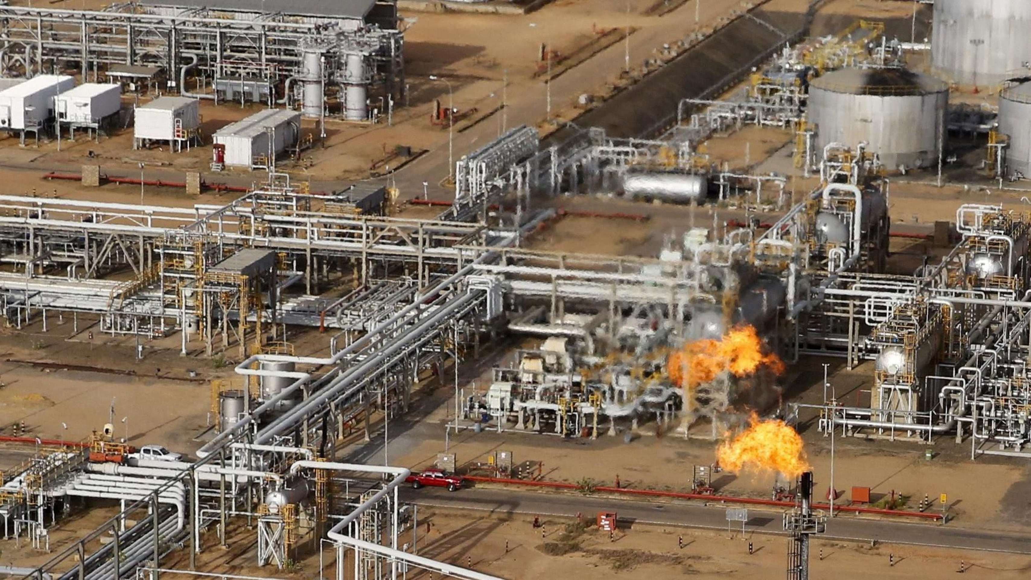 Donald Trump prometeu explorar as reservas de petróleo da Venezuela -  (crédito: NICOLE COMBEAU/POOL/EPA/Shutterstock)