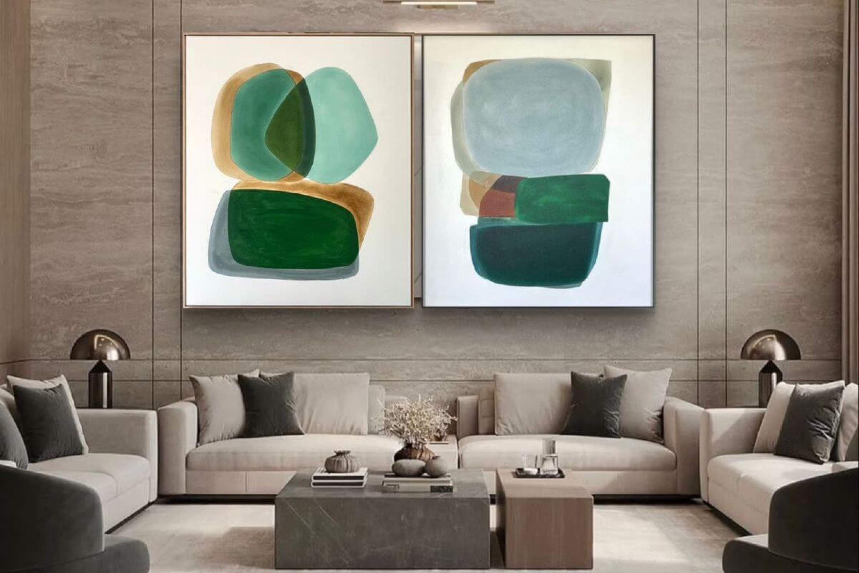 Cores do novo ano ganham protagonismo quando aplicadas à arte (Imagem: Divulgação | Ateliê Qabana) -  (crédito: EdiCase)