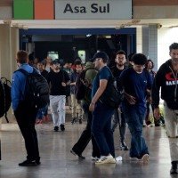  06/12/2025 Crédito: Marcelo Ferreira/CB/D.A Press. Brasil. Brasília - DF -  Uma falha técnica registrada na manhã desta terça-feira (6/1)  provocou a interrupção temporária da operação do Metrô-DF no túnel da Estação Asa Sul. -  (crédito:  Marcelo Ferreira/CB/D.A Press)