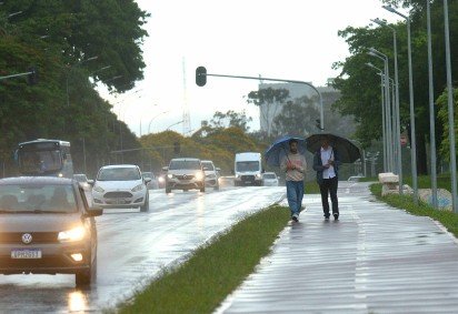 Chuvas no DF: cen&aacute;rio persistente -  (crédito:   Ed Alves CB/DA Press) -Chuvas no DF: cen&aacute;rio persistente -  (crédito:   Ed Alves CB/DA Press)