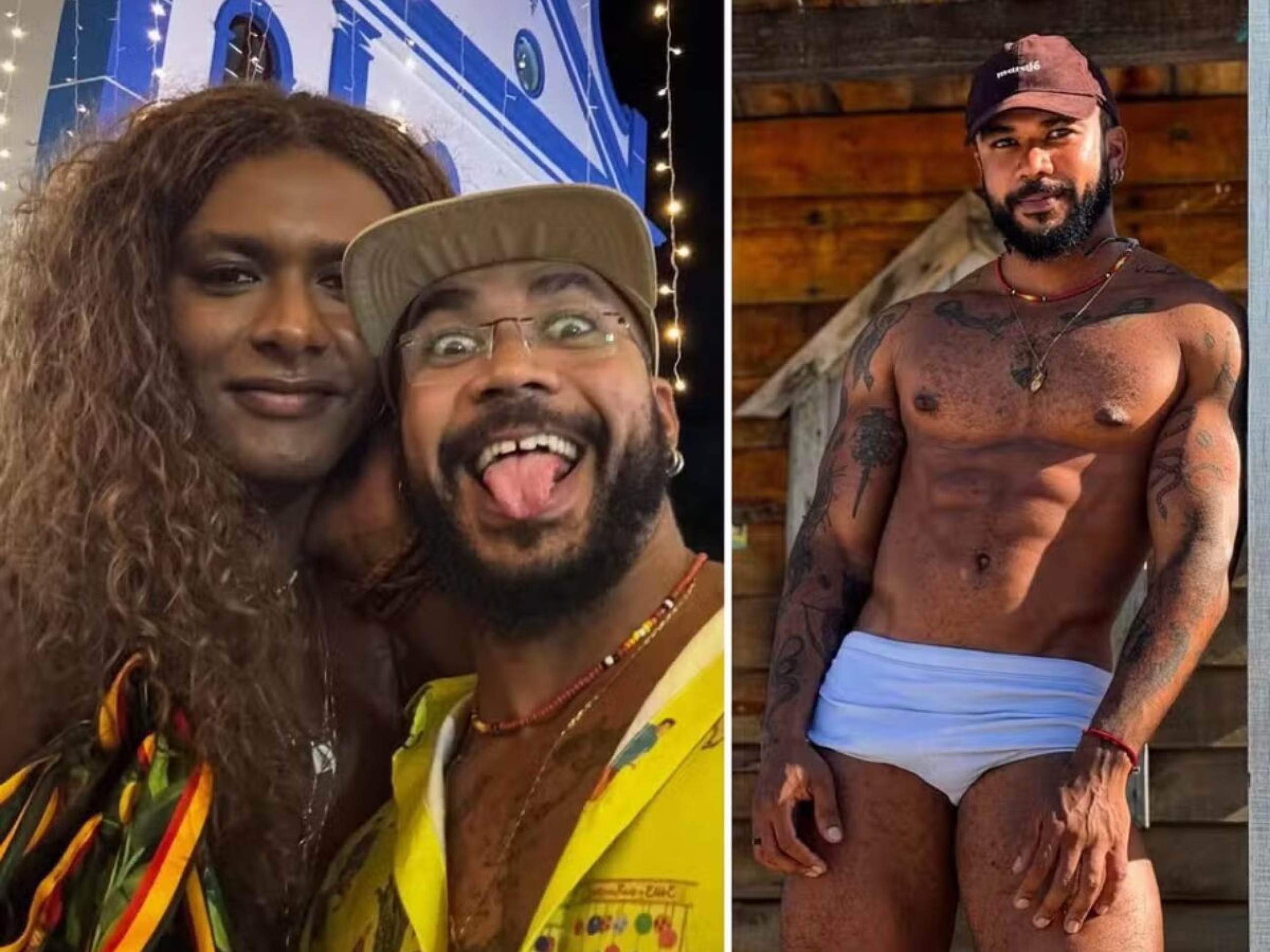 Apaixonada, Liniker passa temporada no Pará com o novo namorado -  (crédito: Observatorio dos Famosos)