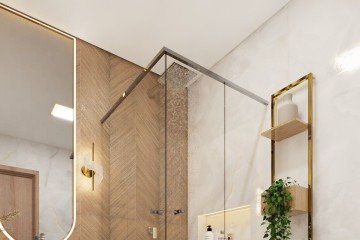 A técnica walk-in torna ambientes mais espaços e permite um respiro 