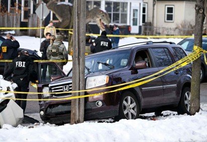 Mulher morta pelo ICE em Minneapolis, Minnesota, nos EUA -  (crédito: Stephen Maturen / GETTY IMAGES NORTH AMERICA / Getty Images via AFP)