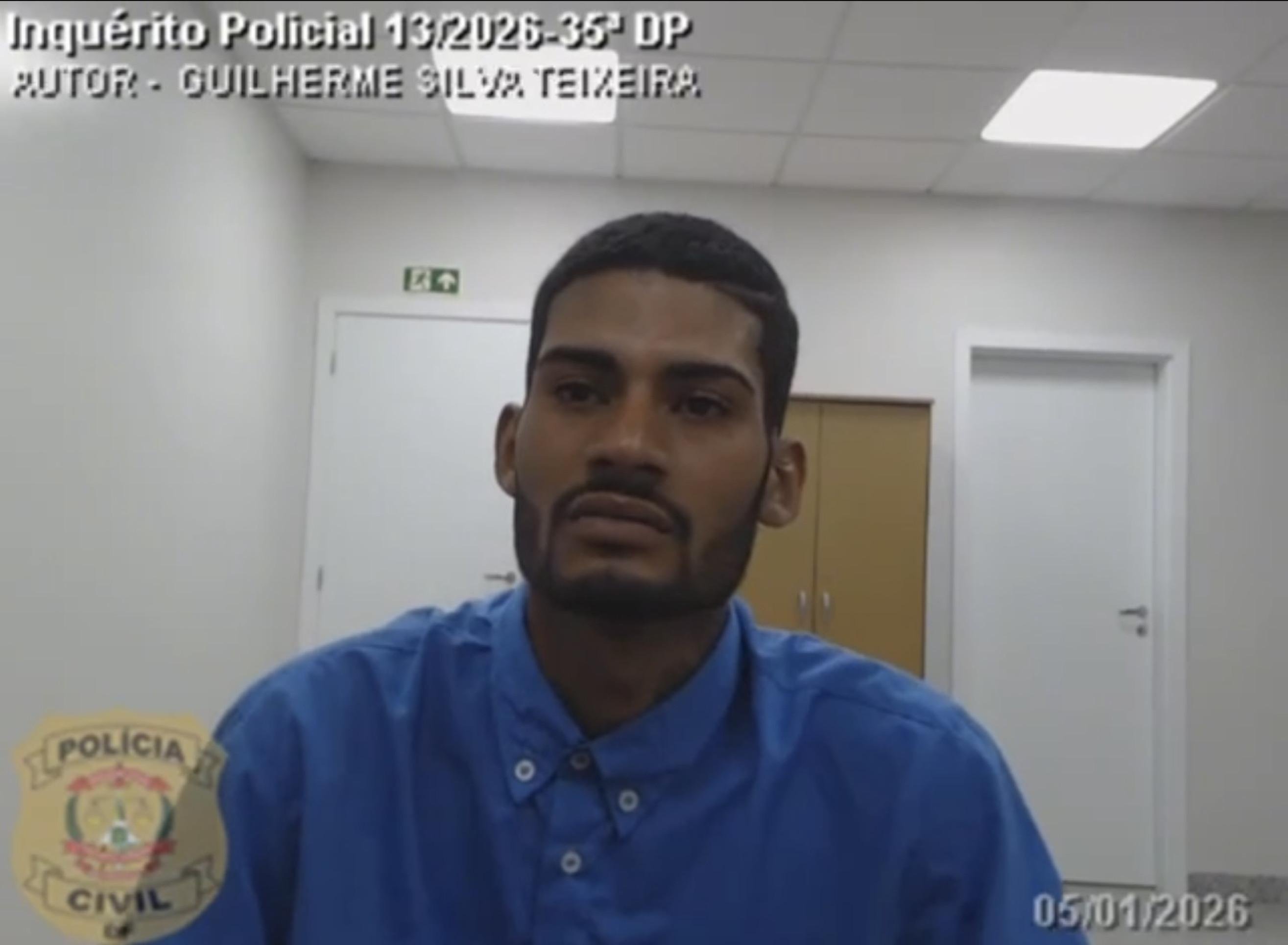 Em depoimento à PCDF, assassino detalha agressão que matou professor