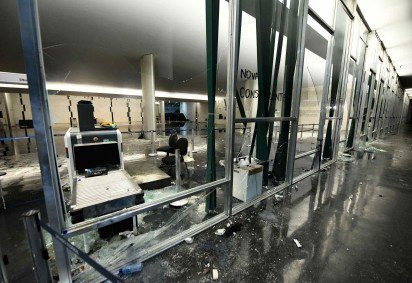  Estrago patrimonial do Congresso Nacional -  (crédito:  Jefferson Rudy/Agência Senado) - Estrago patrimonial do Congresso Nacional -  (crédito:  Jefferson Rudy/Agência Senado)