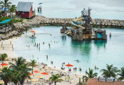 A ilha particular da Disney, a Castaway -  (crédito: Divulgação/Disney)