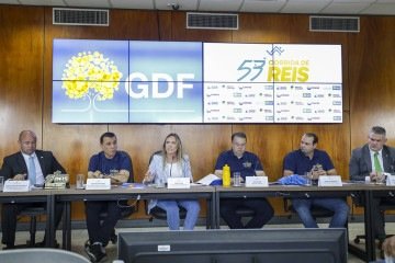 Coletiva do GDF reforça importância da corrida -  (crédito:  Geovana Albuquerque)