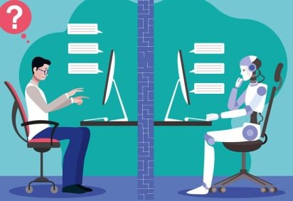 Alan Turing criou um teste que mede o quão indistinguíveis as máquinas são dos humanos -  (crédito: Getty Images) -Alan Turing criou um teste que mede o quão indistinguíveis as máquinas são dos humanos -  (crédito: Getty Images)