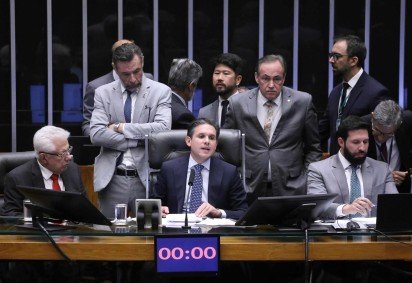 Hugo Motta destacou que pacto deve abrir oportunidades para produtores brasileiros, gerar empregos e atrair investimentos  -  (crédito: Kayo Magalhães/Câmara dos Deputados) -Hugo Motta destacou que pacto deve abrir oportunidades para produtores brasileiros, gerar empregos e atrair investimentos  -  (crédito: Kayo Magalhães/Câmara dos Deputados)