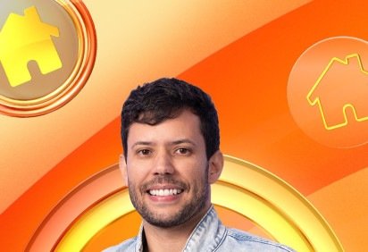 Natural de Contagem (MG), Breno tem 33 anos e mora em Florianópolis, em Santa Catarina -  (crédito: Divulgação / Rede Globo) -Natural de Contagem (MG), Breno tem 33 anos e mora em Florianópolis, em Santa Catarina -  (crédito: Divulgação / Rede Globo)