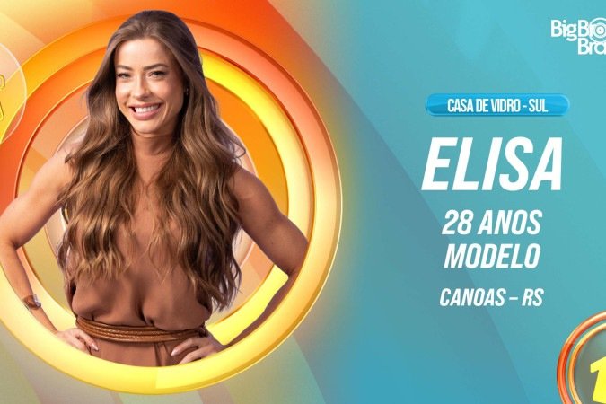 Elisa é uma das participantes da Casa de Vidro Sul
