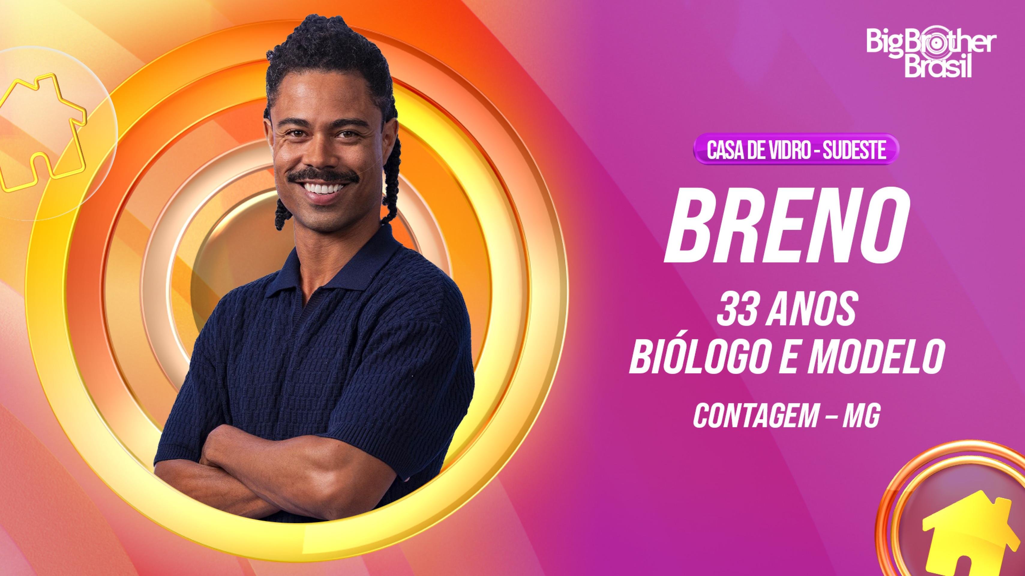 Breno &eacute; um dos participantes da Casa de Vidro Sudeste 