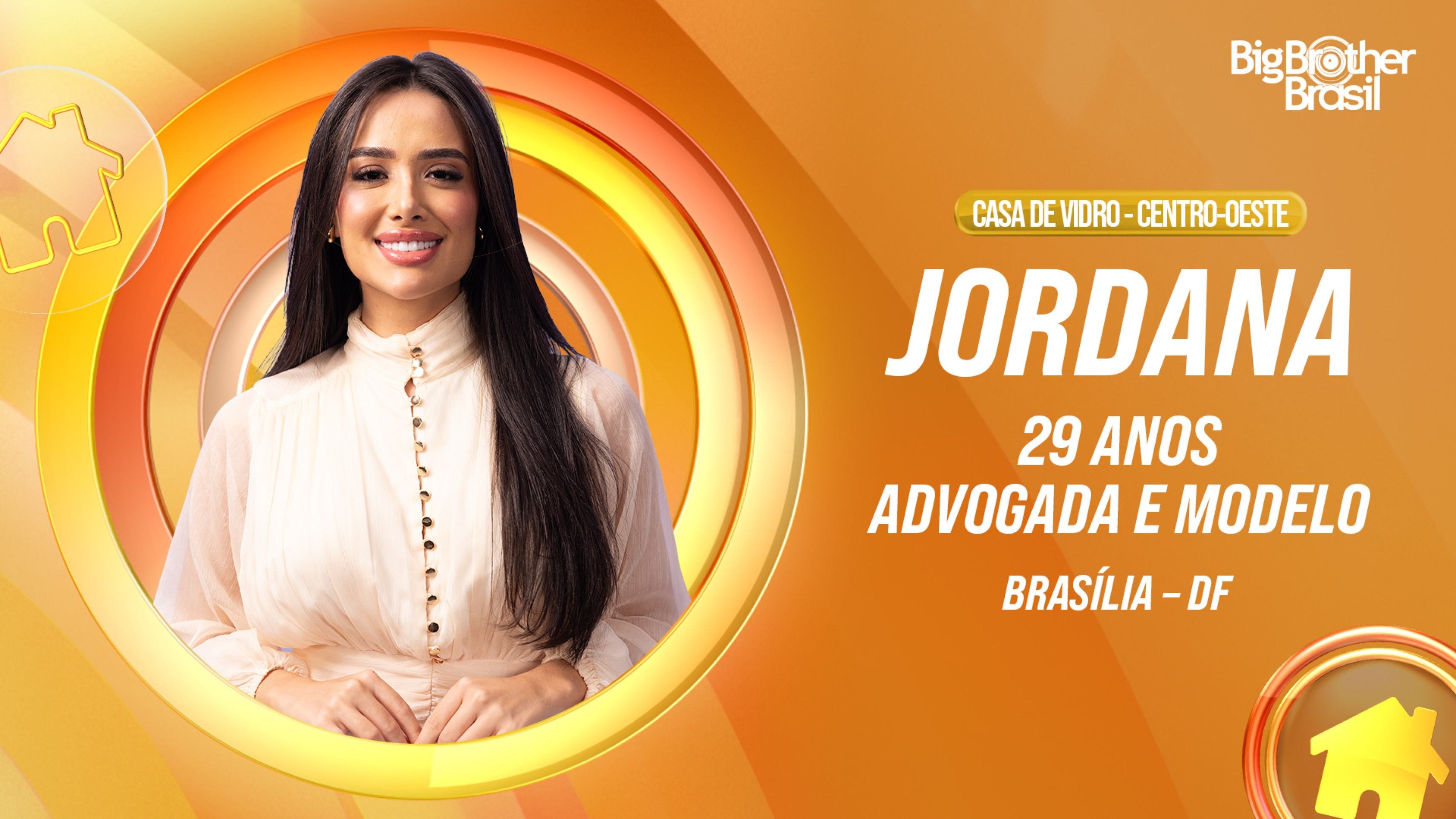 Jordana &eacute; uma das participantes da Casa de Vidro Centro-Oeste