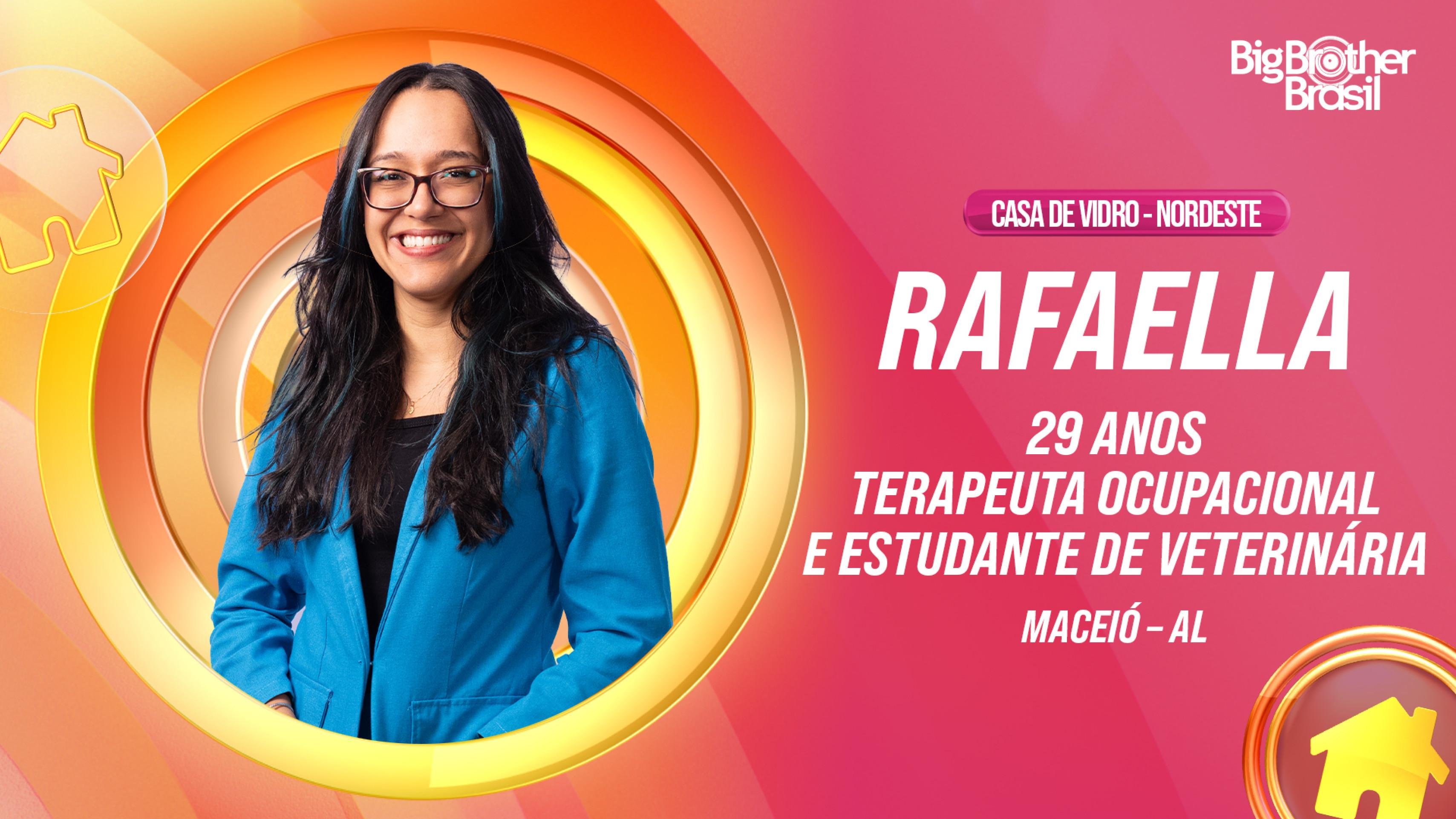 Rafaella, participante da Casa de Vidro Nordeste