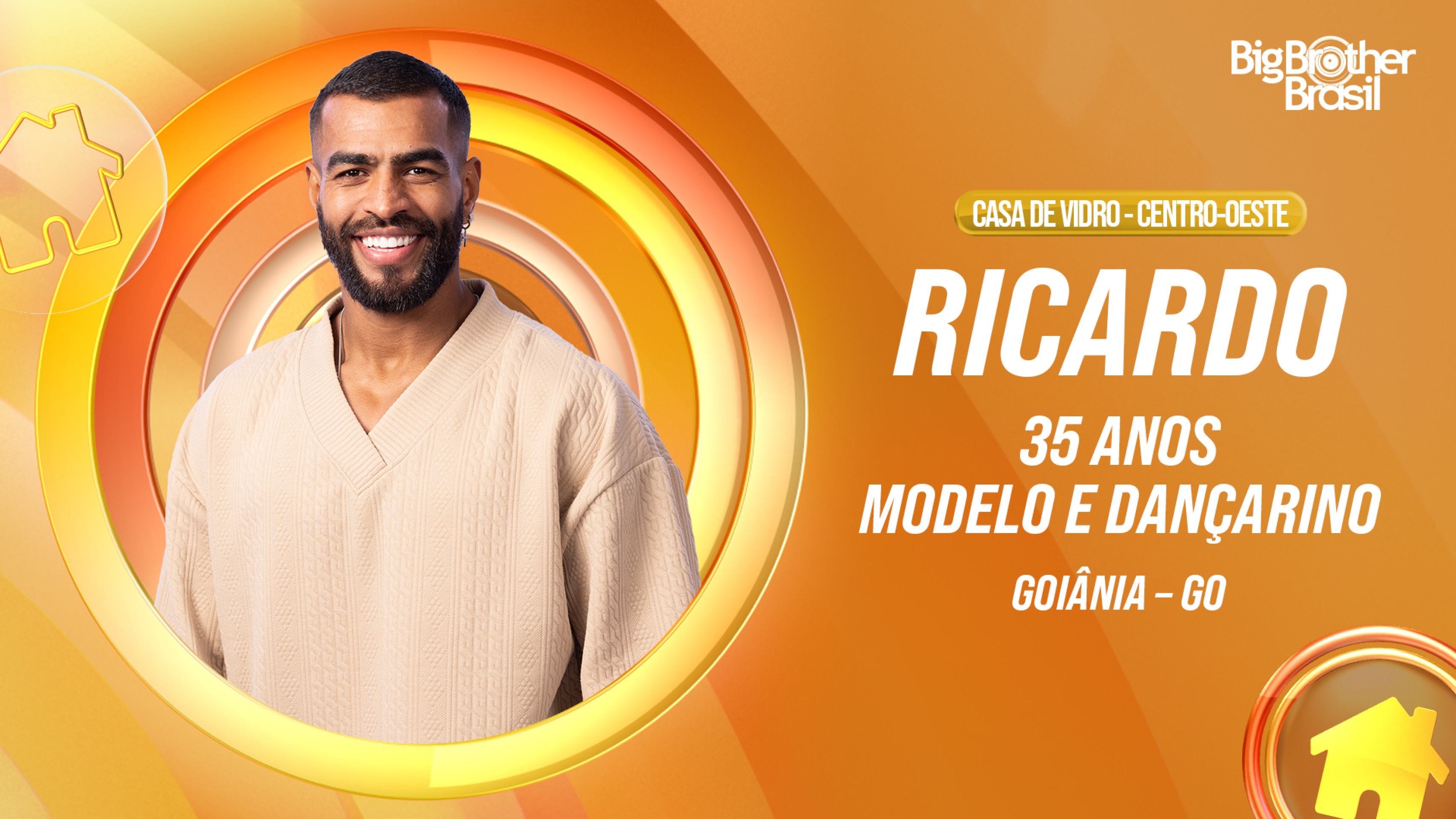 Ricardo &eacute; um dos participantes da Casa de Vidro Centro-oeste