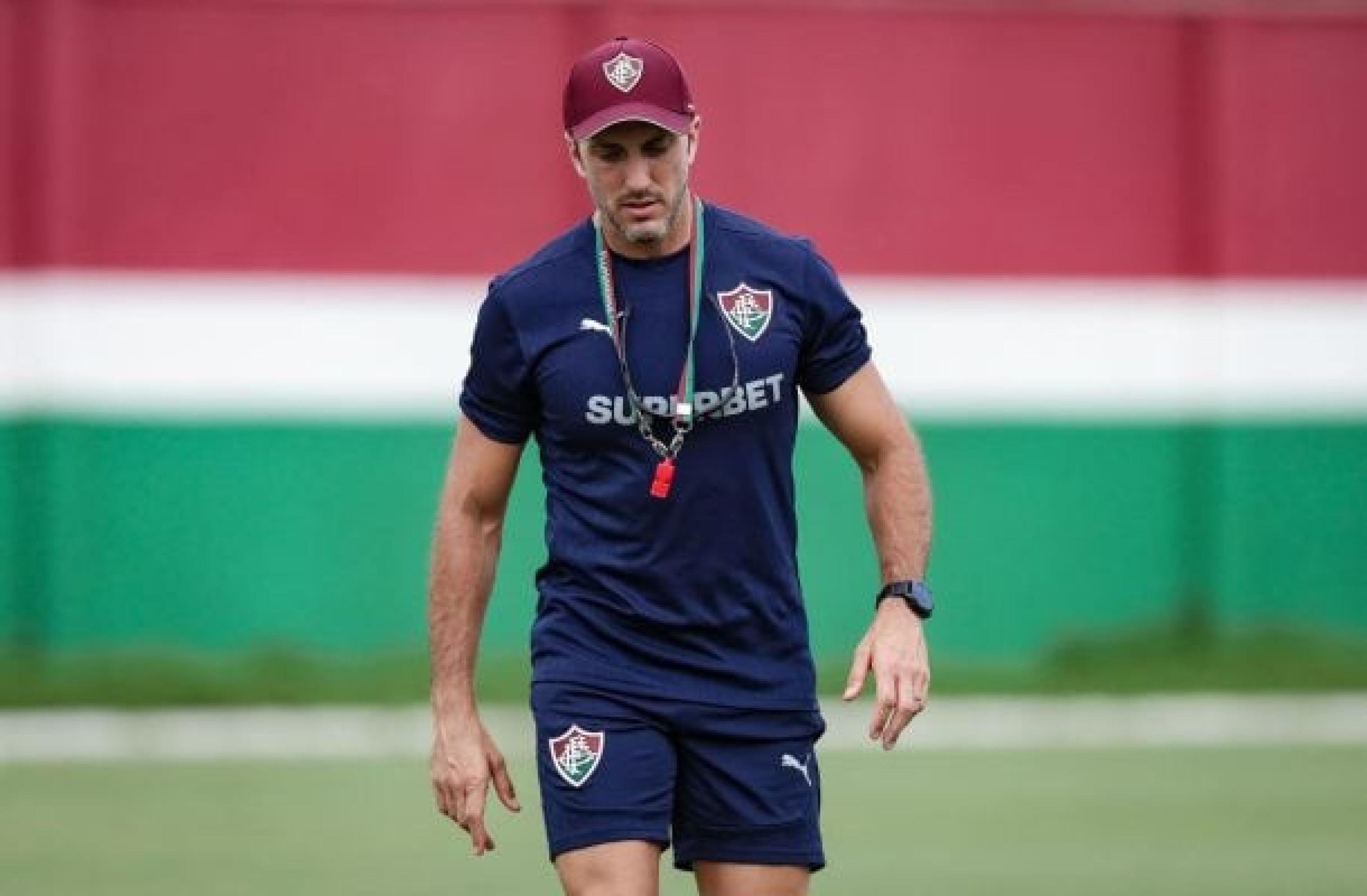 Zubeldía pode perder estreia do Fluminense por causa de procedimento cardiovascular -  (crédito: Foto: Marcelo Gonçalves / Fluminense)