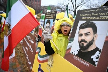 Manifestação diante da Casa Branca em apoio aos protestos contra o regime iraniano: Washington engrossa o coro por 