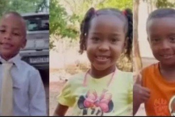 Os irmãos Ágata, de 6 anos, e Allan, 4, saíram para brincar no último domingo em uma área de mata densa, e seguem desaparecidos -  (crédito: Reprodução/Redes sociais)