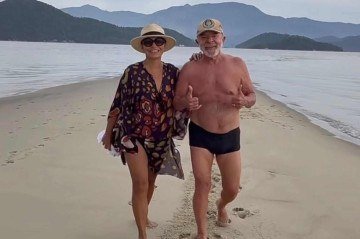 Em 2023, primeiro ano do atual mandato, a Restinga da Marambaia também foi o destino das férias do presidente e da primeira-dama -  (crédito: Reprodução/Instagram/@janjalula)