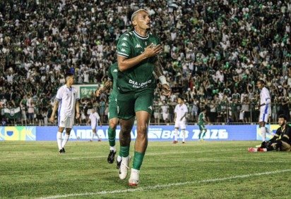 O atacante Felipe Clemente fez a estreia com a camisa do Gama, com direito ao gol da vitória -  (crédito: Diller Abreu/FFDF) -O atacante Felipe Clemente fez a estreia com a camisa do Gama, com direito ao gol da vitória -  (crédito: Diller Abreu/FFDF)