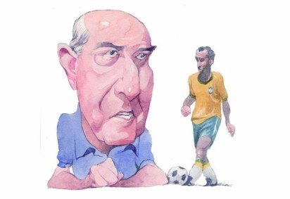 Gerson, o Canhotinha de Ouro, completa 85 anos com muita lucidez futebolística e humana -  (crédito: Kleber Sales/CB/D.A. Press) -Gerson, o Canhotinha de Ouro, completa 85 anos com muita lucidez futebolística e humana -  (crédito: Kleber Sales/CB/D.A. Press)
