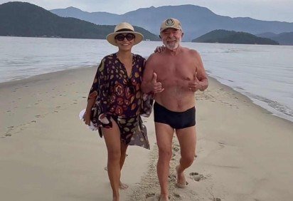 Em 2023, primeiro ano do atual mandato, a Restinga da Marambaia também foi o destino das férias do presidente e da primeira-dama -  (crédito: Reprodução/Instagram/@janjalula)