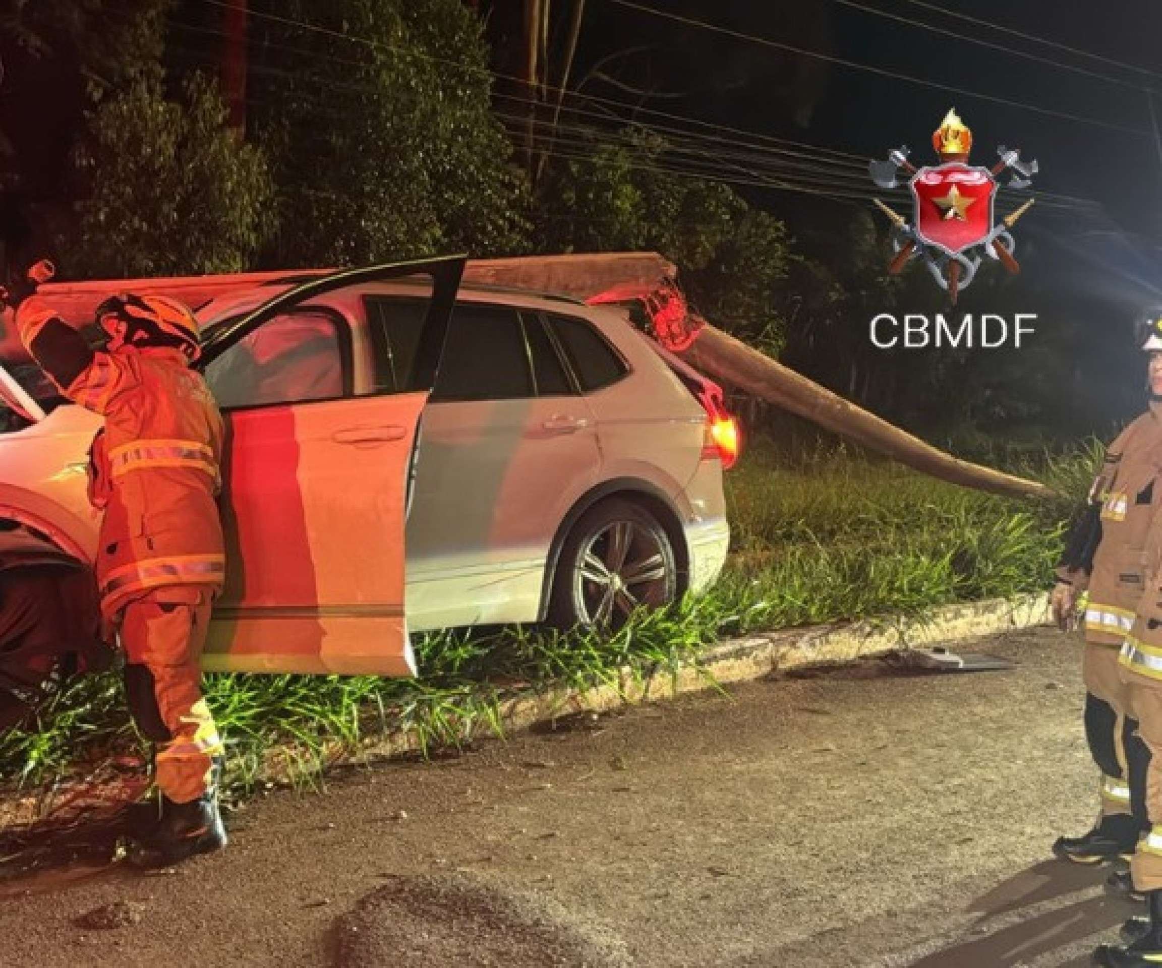 Acidente ocorreu na DF-180, na noite dessa sexta-feira (9/1)