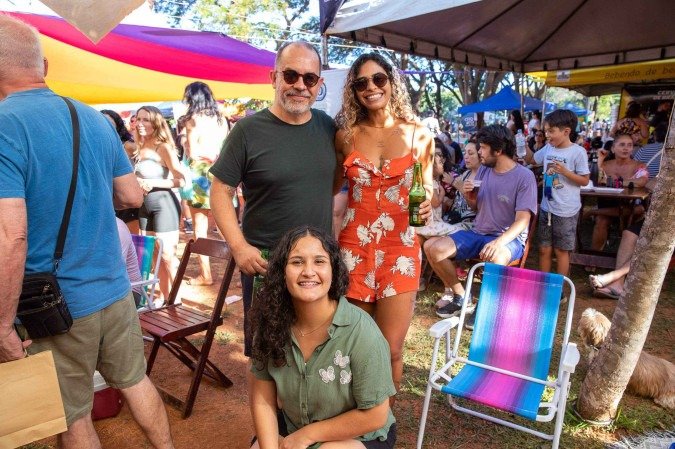 Vanessa Lima (direita) participou da roda de choro pela primeira vez     