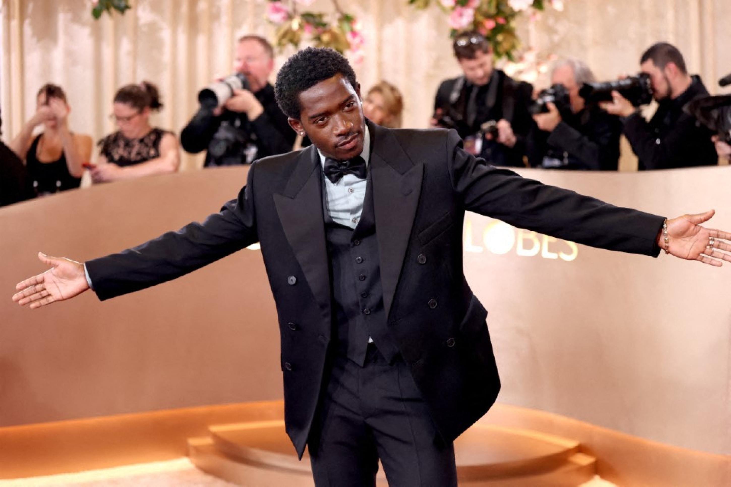 Damson Idris no Globo de Ouro 2026