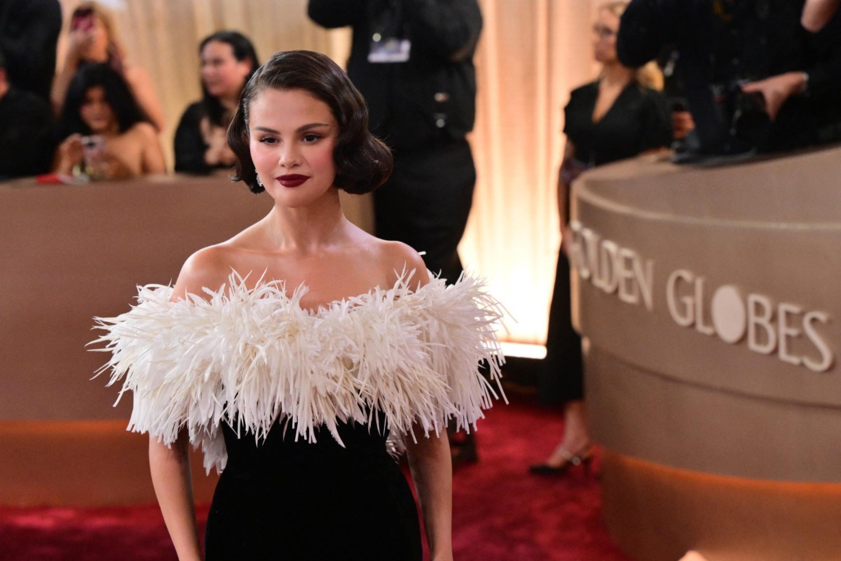 Selena Gomez no Globo de Ouro 2026