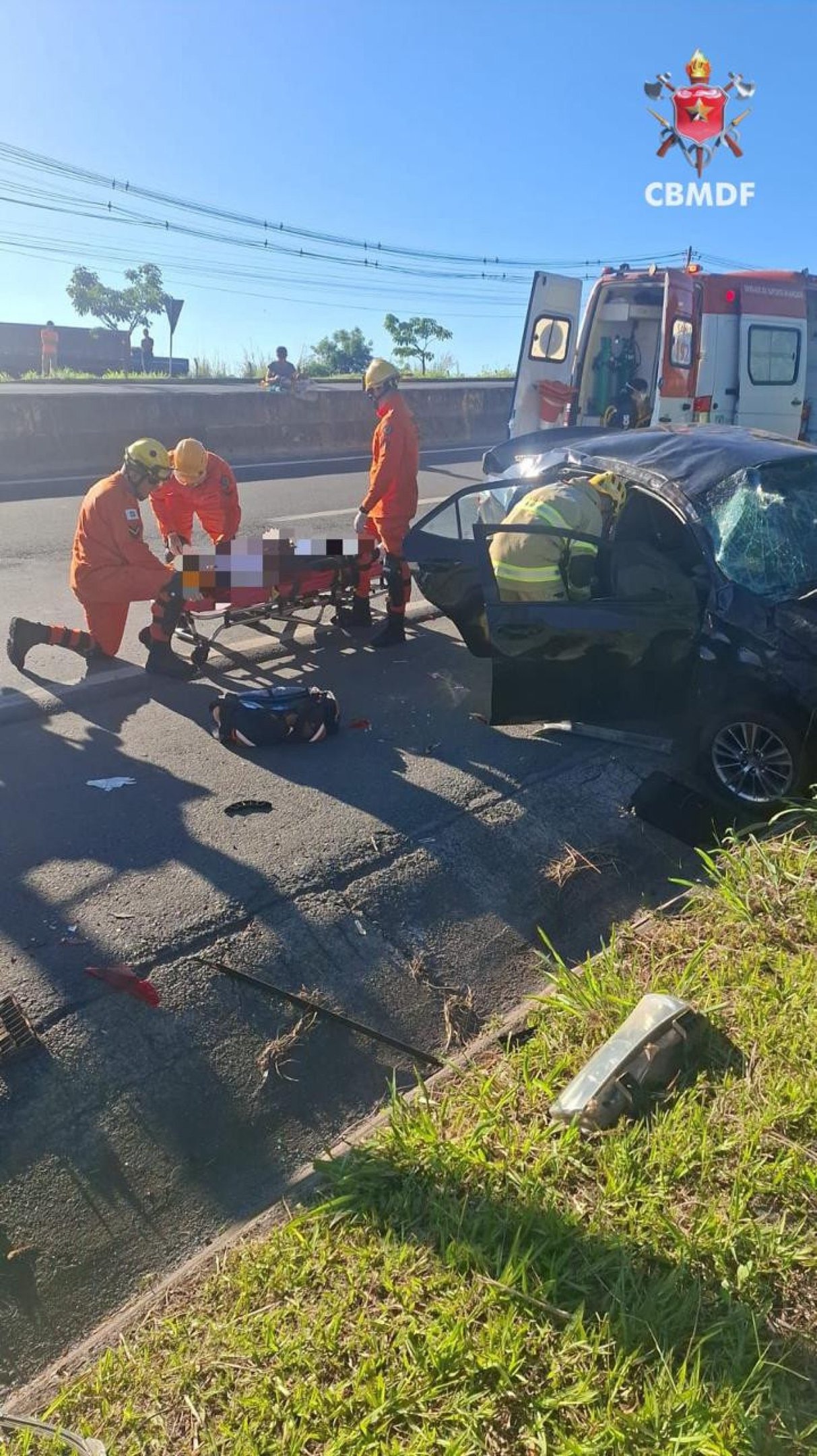 Sinistro ocorreu na manh&atilde; deste domingo (11/1), em Sobradinho