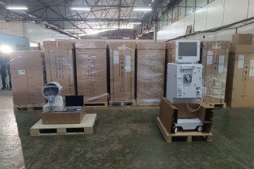 GDF entrega equipamentos de oftalmologia e hemodiálise para hospitais do DF -  (crédito: Ana Carolina Alves/CB/D.A Press)