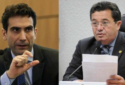 Gal&iacute;polo e Vital do R&ecirc;go t&ecirc;m encontro marcado nesta segunda-feira, &agrave;s 14h, na sede do Banco Central -  (crédito: Fotos: Jos&eacute; Cruz/Ag&ecirc;ncia Brasil e Geraldo Magela/Ag&ecirc;ncia Senado)