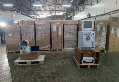 GDF entrega equipamentos de oftalmologia e hemodiálise para hospitais do DF -  (crédito: Ana Carolina Alves/CB/D.A Press)