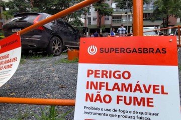 Um homem com sinais de embriaguez colidiu com a central de gás do Bloco C da SQN 107 -  (crédito: Ed Alves/CB/D.A Press)
