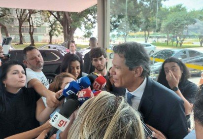  13.01.2026 Raphael Pati CB/DA Press. fernando haddad em coletiva com a imprensa  -  (crédito: Raphael Pati/CB/D.A Press) - 13.01.2026 Raphael Pati CB/DA Press. fernando haddad em coletiva com a imprensa  -  (crédito: Raphael Pati/CB/D.A Press)