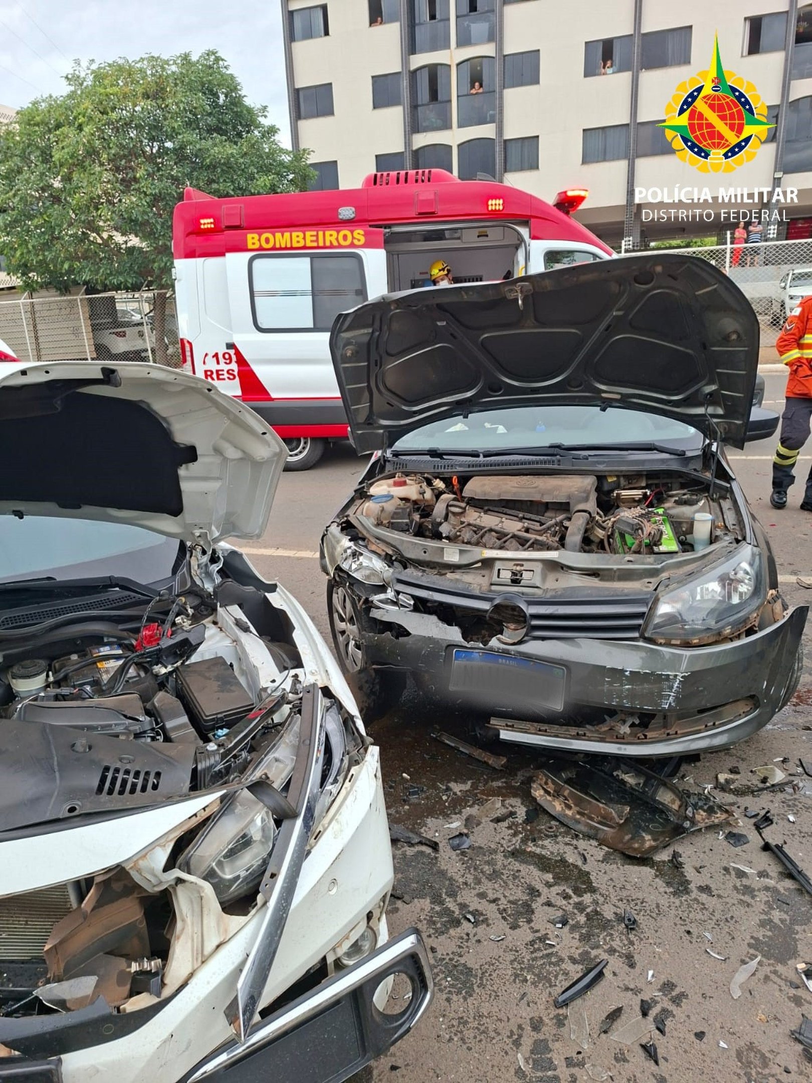 Colis&atilde;o ocorreu na QNL 7 de Taguatinga