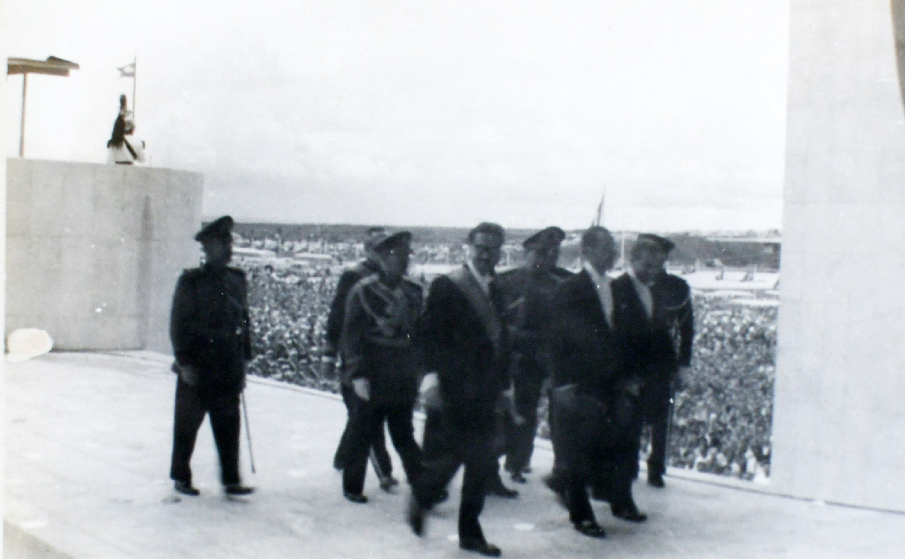 Posse do presidente J&acirc;nio Quadros, em janeiro de 1961